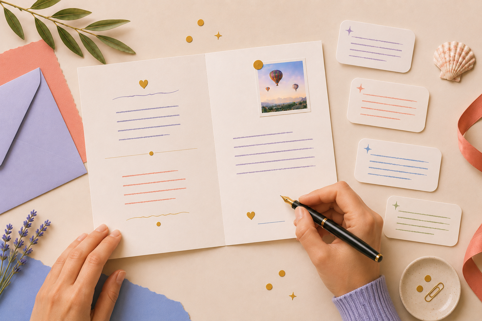 Creating a personal greeting with AI